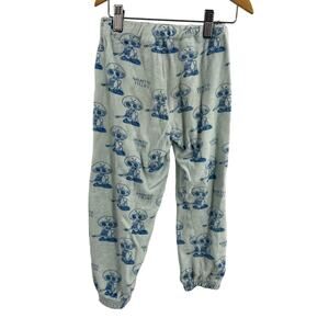 Mainio Pants 110/116 (5/6) Organic Terry Galactic Fields Print Blue